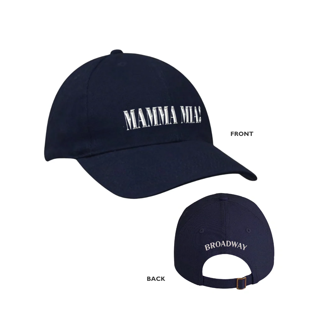 Mamma Mia! Broadway 2025 Ball Cap - Navy - Image 4