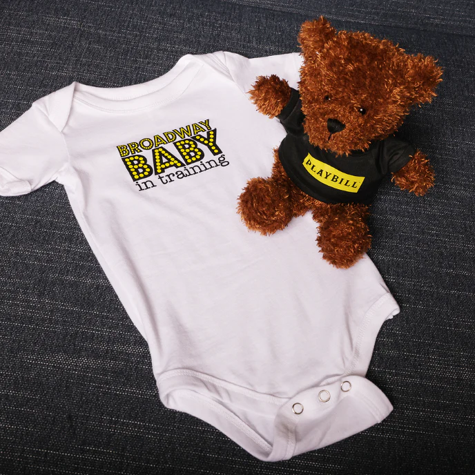Playbill Broadway Baby Onesie - Image 3