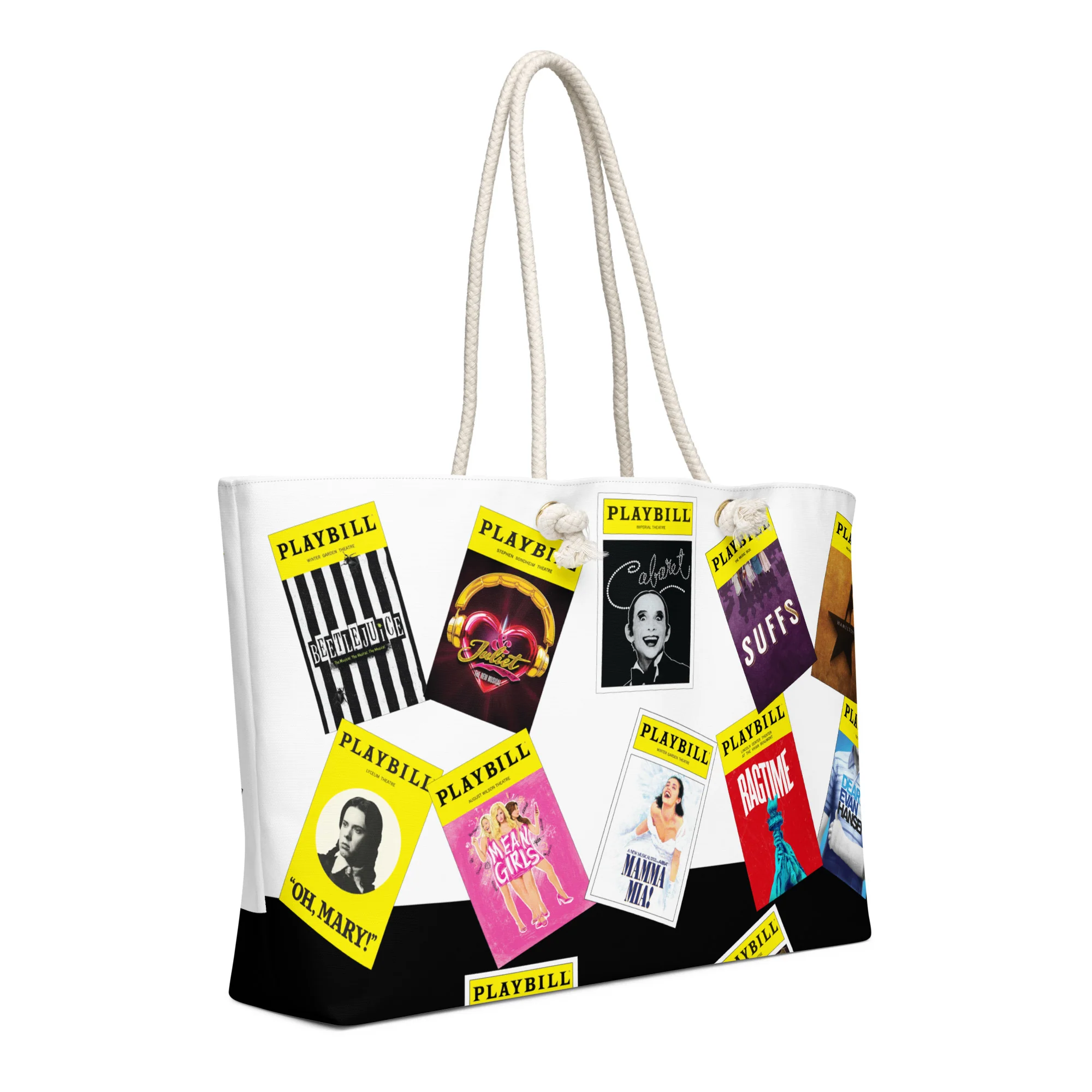 Playbill Covers Oversized Weekender Bag - Image 4