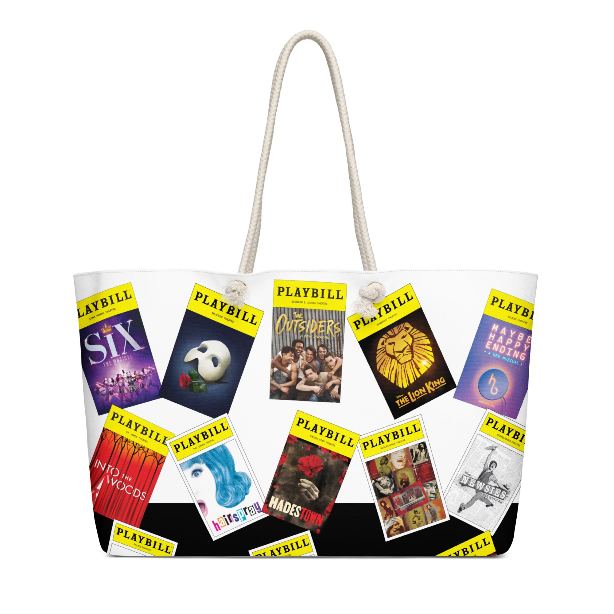 Playbill Covers Oversized Weekender Bag - Image 5