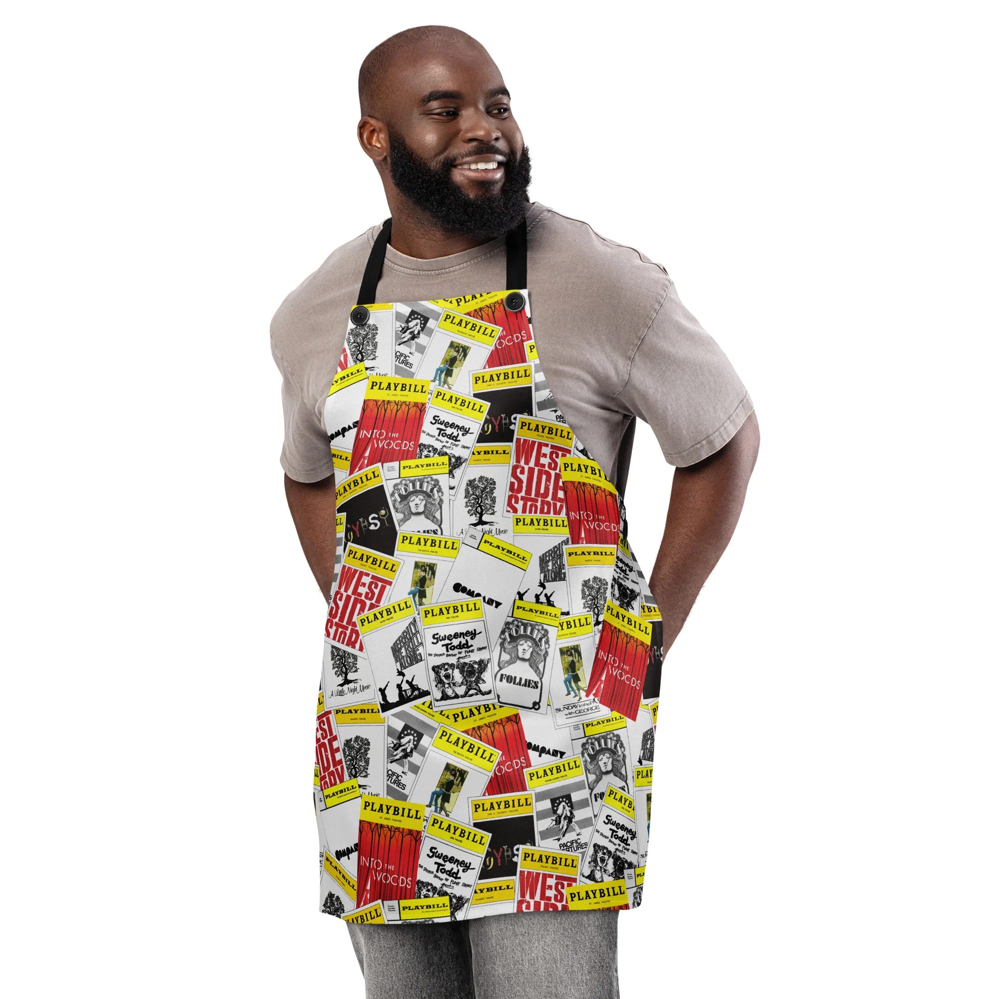Playbill Covers Sondheim Apron - Image 3