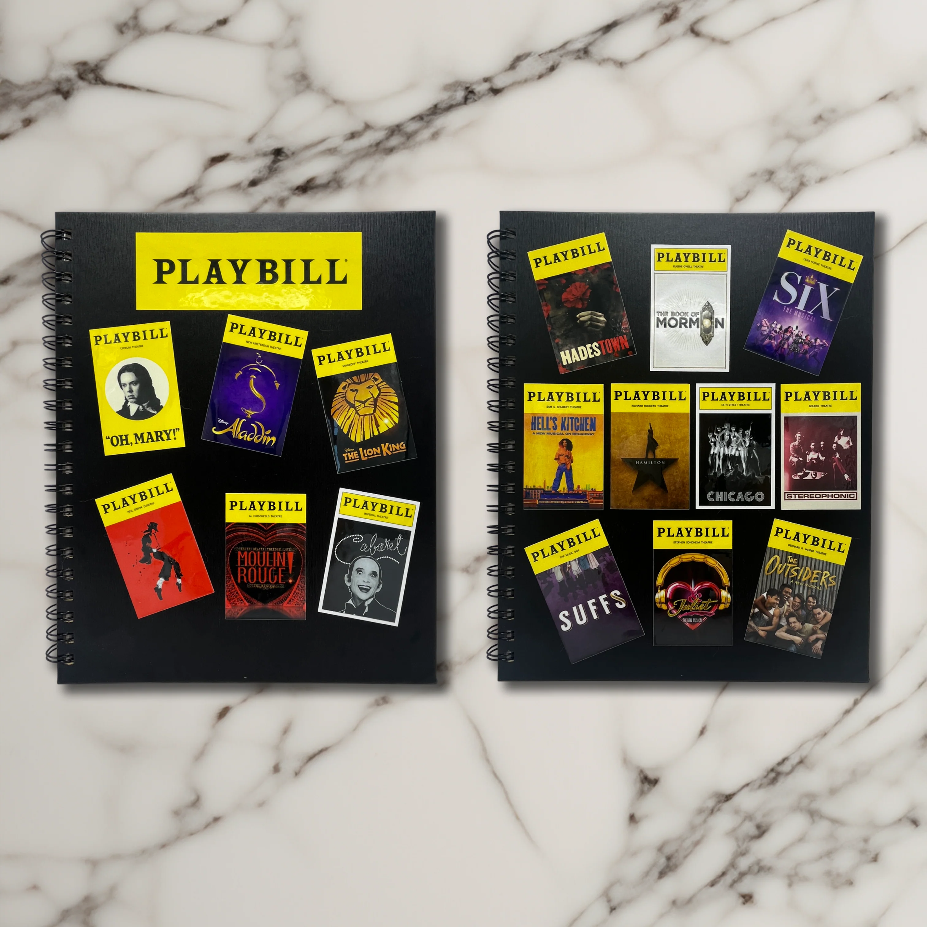 Now on Broadway Sticker Pack of Playbill Covers - Image 4