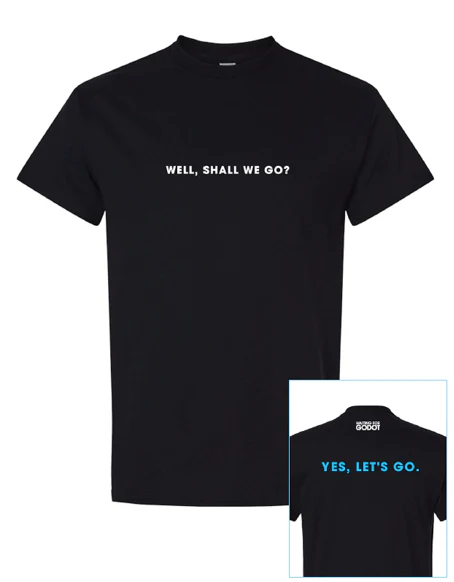 Waiting for Godot Broadway 2025 - Quote Tee - Image 3